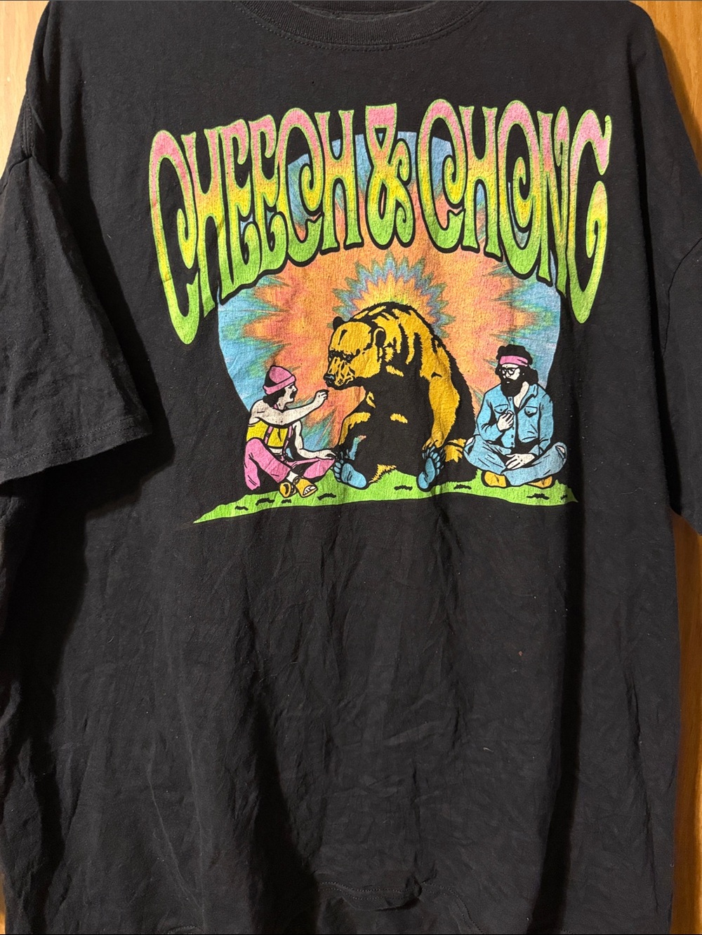 Men’s 2XL Cheech & Chong Colorful Graphic Tee